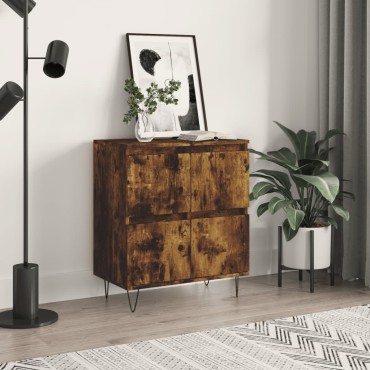 vidaXL Ντουλάπι Καπνιστή Δρυς 60x35x70cm από Επεξεργασμένο Ξύλο 1 τεμ.