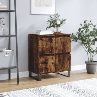vidaXL Ντουλάπι Καπνιστή Δρυς 60x35x70cm από Επεξεργασμένο Ξύλο 1 τεμ.