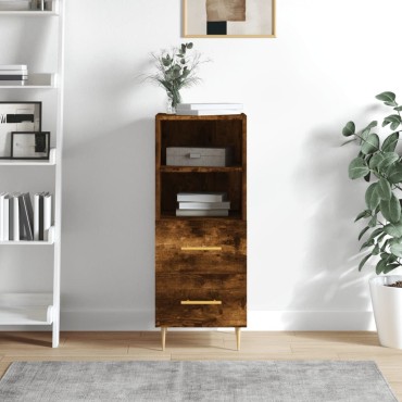 vidaXL Ντουλάπι Καπνιστή Δρυς 34,5x34x90cm Επεξεργασμένο Ξύλο 1 τεμ.