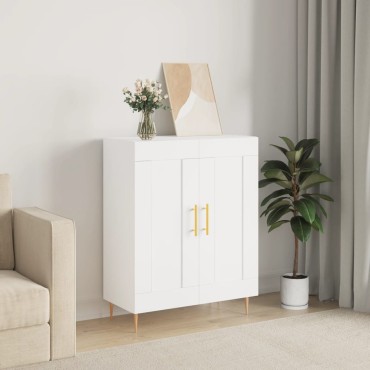 vidaXL Ντουλάπι Λευκό 69,5x34x90cm από Επεξεργασμένο Ξύλο 1 τεμ.