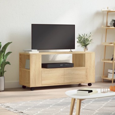vidaXL Έπιπλο Τηλεόρασης Sonoma Δρυς 102x34,5x43cm Επεξ. Ξύλο