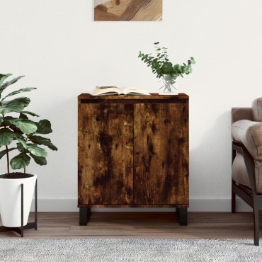 vidaXL Ντουλάπι Καπνιστή Δρυς 60x35x70cm από Επεξεργασμένο Ξύλο 1 τεμ.