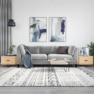 vidaXL Τραπεζάκια Σαλονιού 2 τεμ. Sonoma Δρυς 50x50x40cm Επεξ. Ξύλο