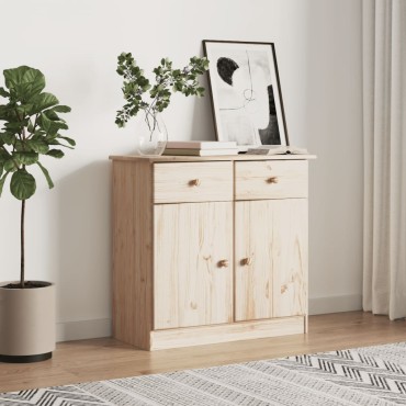 vidaXL Ντουλάπι ALTA 77x35x73cm από Μασίφ Ξύλο Πεύκου 1 τεμ.