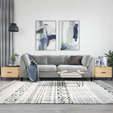 vidaXL Τραπεζάκια Σαλονιού 2 τεμ. Sonoma Δρυς 50x50x40cm Επεξ. Ξύλο