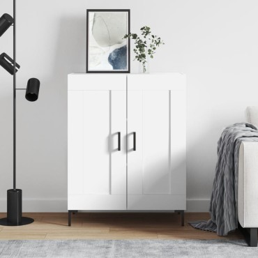 vidaXL Ντουλάπι Λευκό 69,5x34x90cm από Επεξεργασμένο Ξύλο 1 τεμ.