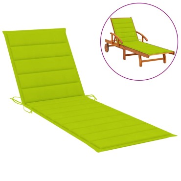 vidaXL Μαξιλάρι Ξαπλώστρας Αν. Πράσινο 200x50x3cm από Ύφασμα Oxford