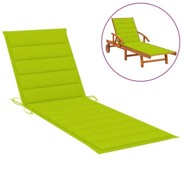 vidaXL Μαξιλάρι Ξαπλώστρας Αν. Πράσινο 200x70x3cm από Ύφασμα Oxford