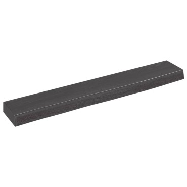 vidaXL Ράφι Τοίχου Σκούρο Καφέ 60x10x4cm Επεξεργ. Μασίφ Ξύλο Δρυός 1 τεμ.