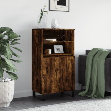 vidaXL Ντουλάπι Καπνιστή δρυς 60x36x110cm από Επεξεργασμένο Ξύλο 1 τεμ.