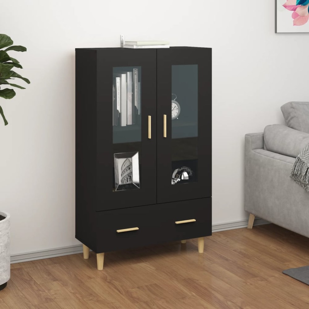 vidaXL Ντουλάπι άσπρο 70x31x115cm από Επεξεργασμένο Ξύλο 1 τεμ.