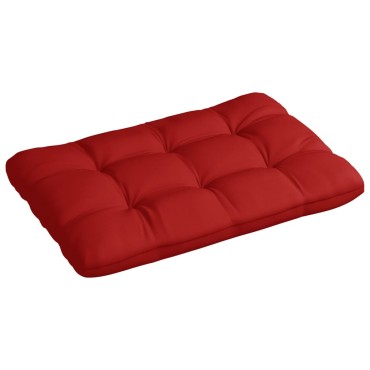 vidaXL Μαξιλάρι Καναπέ Παλέτας Κόκκινο 120x80x12cm Υφασμάτινο
