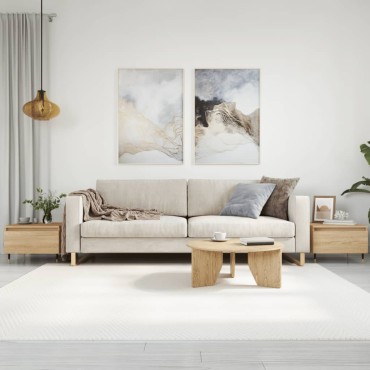 vidaXL Τραπεζάκια Σαλονιού 2 τεμ. Sonoma Δρυς 50x46x35cm Επεξ. Ξύλο