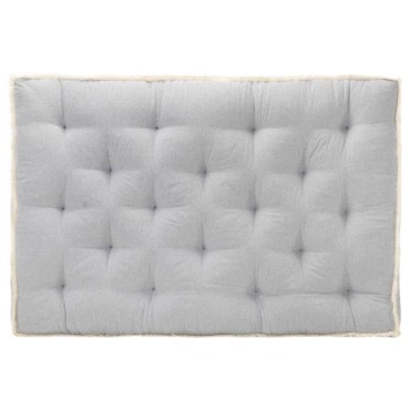vidaXL Μαξιλάρι Καναπέ Παλέτας Γκρι 120x80x10cm