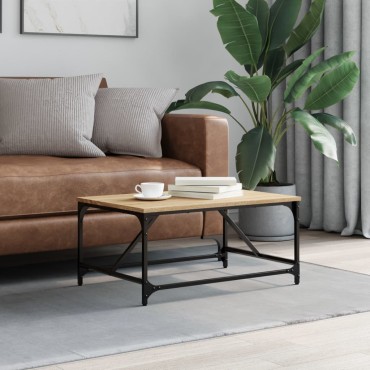 vidaXL Τραπεζάκι Σαλονιού Sonoma Δρυς 75x50x35cm Επεξεργασμένο Ξύλο 1 τεμ.