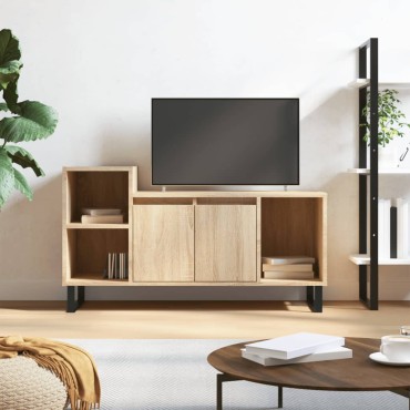 vidaXL Έπιπλο Τηλεόρασης Sonoma Δρυς 100x35x55cm Επεξ. Ξύλο