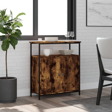 vidaXL Ντουλάπι Καπνιστή Δρυς 70x30x80cm από Επεξεργ. Ξύλο 1 τεμ.