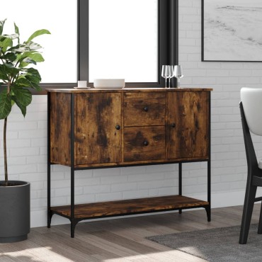 vidaXL Ντουλάπι Καπνιστή Δρυς 100x36x85cm Επεξεργασμένο Ξύλο 1 τεμ.
