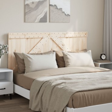 vidaXL Κεφαλάρι 160x104cm από Μασίφ Ξύλο Πεύκου 1 τεμ.