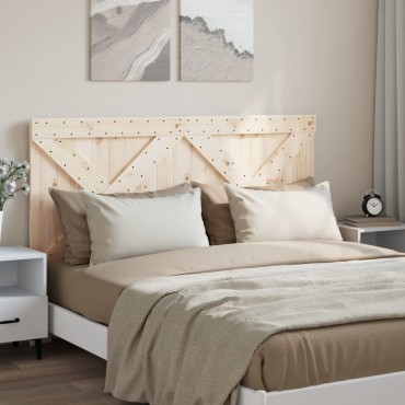 vidaXL Κεφαλάρι 160x104cm από Μασίφ Ξύλο Πεύκου 1 τεμ.
