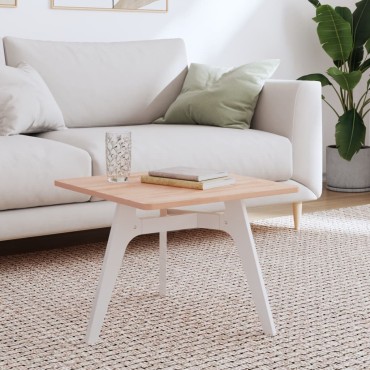 vidaXL Επιφάνεια Τραπεζιού Τετράγωνη 50x50x1,5cm Μασίφ Ξύλο Οξιάς 1 τεμ.