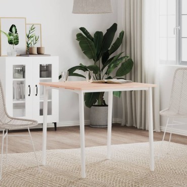 vidaXL Επιφάνεια Τραπεζιού Τετράγωνη 70x70x1,5cm Μασίφ Ξύλο Οξιάς 1 τεμ.