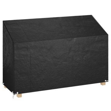 vidaXL Κάλυμμα Παγκακιού με 8 Κρίκους 190x70x70/88cm Πολυαιθυλένιο 1 τεμ.