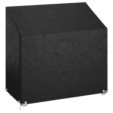 vidaXL Κάλυμμα Παγκακιού με 8 Κρίκους 130x70x70/88cm Πολυαιθυλένιο 1 τεμ.