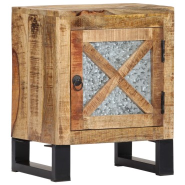 vidaXL Κομοδίνο 40x30x50cm από Μασίφ Ξύλο Μάνγκο 1 τεμ.