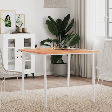 vidaXL Επιφάνεια Τραπεζιού Τετράγωνη 80x80x1,5cm Μασίφ Ξύλο Οξιάς 1 τεμ.