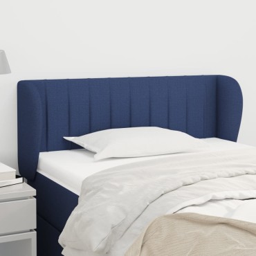 vidaXL Κεφαλάρι με Πτερύγια Μπλε 103x23x78/88cm Υφασμάτινο 1 τεμ.