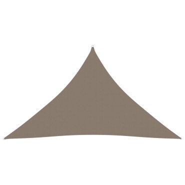 vidaXL Πανί Σκίασης Τρίγωνο Taupe 5 x 5 x 6 μ. από Ύφασμα Oxford