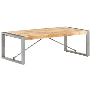 vidaXL Τραπεζάκι Σαλονιού 120x60x40cm Ακατέργαστο Ξύλο Μάνγκο 1 τεμ.