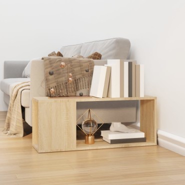 vidaXL Έπιπλο Τηλεόρασης Sonoma Δρυς 80x24x32cm από Μοριοσανίδα