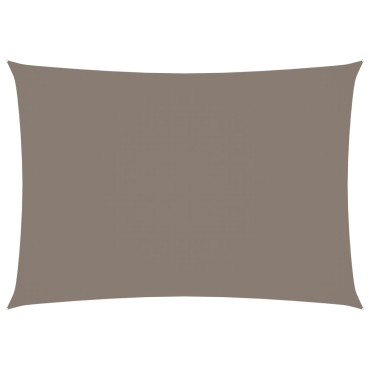 vidaXL Πανί Σκίασης Ορθογώνιο Taupe 2 x 4 μ. από Ύφασμα Oxford