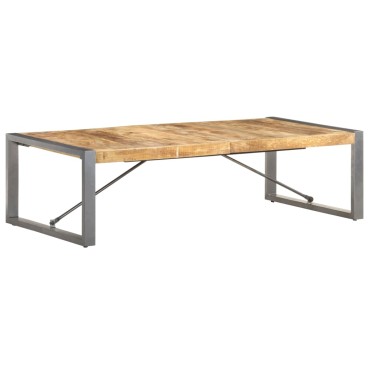vidaXL Τραπεζάκι Σαλονιού 140x70x40cm Ακατέργαστο Ξύλο Μάνγκο 1 τεμ.