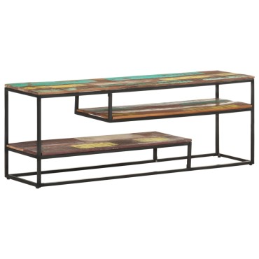 vidaXL Έπιπλο Τηλεόρασης 130x30x45cm από Μασίφ Ανακυκλωμένο Ξύλο