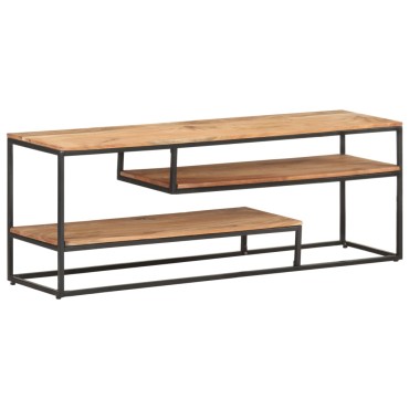 vidaXL Έπιπλο Τηλεόρασης 130x30x45cm από Μασίφ Ξύλο Ακακίας