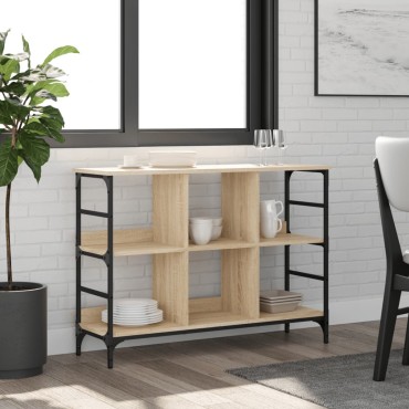vidaXL Συρταριέρα Sonoma Δρυς 102x32x73,5cm Επεξεργασμένο Ξύλο 1 τεμ.