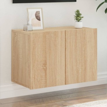 vidaXL Ντουλάπι Τοίχου Τηλεόρασης Sonoma Δρυς 60x30x41cm