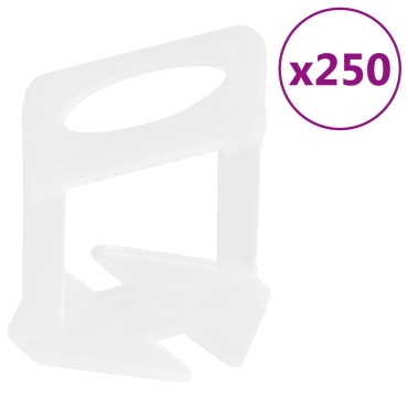 vidaXL Σύστημα Ευθυγράμμισης Πλακιδίων 250 Κλιπ 2 χιλ.