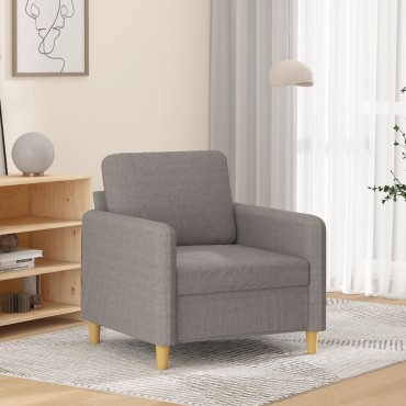 vidaXL Πολυθρόνα Taupe Υφασμάτινη 78x77x80cm 1 τεμ. Γωνιακός