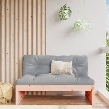 vidaXL Καναπές Κήπου Μεσαίος 120x80cm από Μασίφ Ξύλο Ψευδοτσούγκας 1 τεμ. Γωνιακός