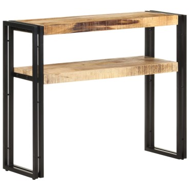 vidaXL Τραπέζι Κονσόλα 90x30x75cm από Μασίφ Ξύλο Μάνγκο 1 τεμ.