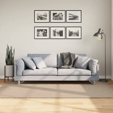vidaXL Χαλί HUARTE με Κοντό Πέλος Μαλακό/ Πλενόμενο 140x200cm