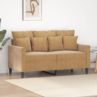 vidaXL Καναπές Διθέσιος Βελούδινος 138x77x80cm 1 τεμ.