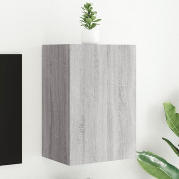 vidaXL Έπιπλο Τοίχου Τηλεόρασης Γκρι Sonoma 40,5x30x60cm Επεξ. Ξύλο