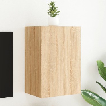 vidaXL Έπιπλο Τοίχου Τηλεόρασης Sonoma Δρυς 40,5x30x60cm Επεξ. Ξύλο
