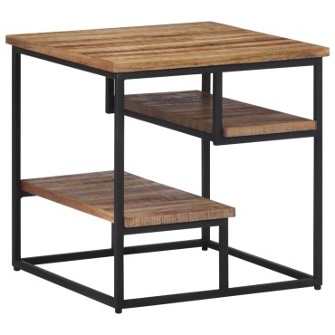 vidaXL Βοηθητικό Τραπεζάκι 50x50x50cm Μασίφ Ανακυκλωμένο Ξύλο Teak