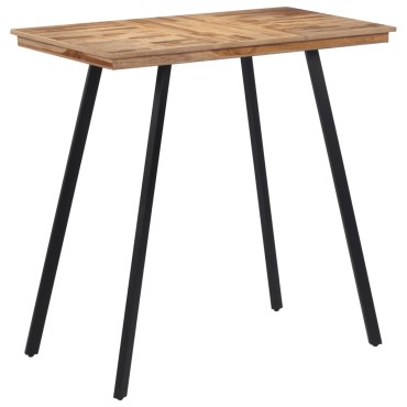 vidaXL Τραπέζι Μπαρ 110x55x105cm από Μασίφ Ξύλο Teak 1 τεμ.